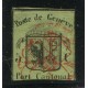 SUIZA 1845 CANTON DE GINEBRA Yv 2 MUY BUEN SELLO CLASICO, RARISIMO 2.000 EUROS